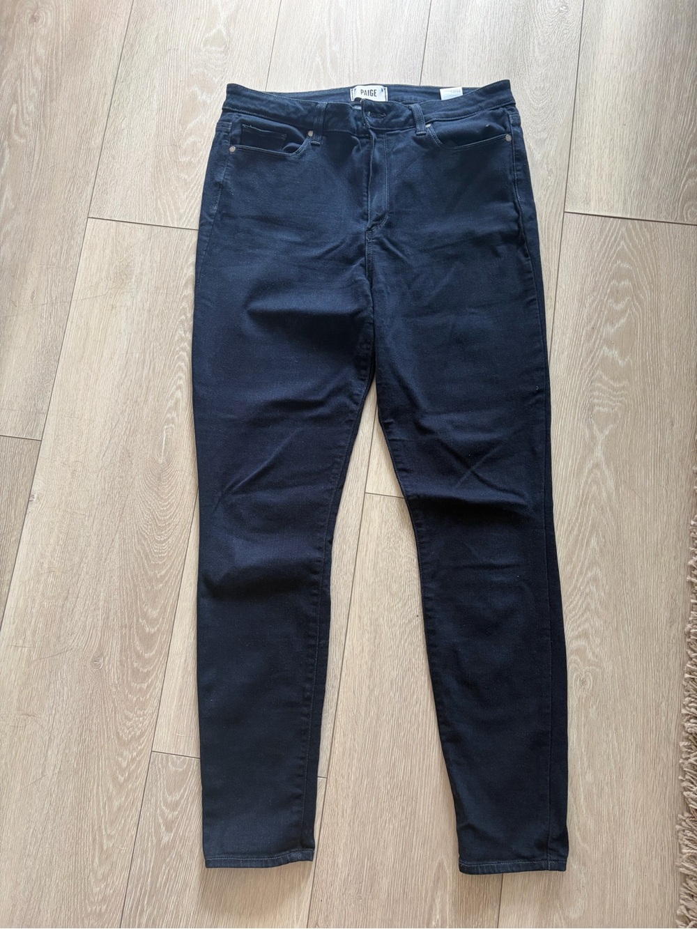 PAIGE Skinny Jeans - High Rise Slim Fit